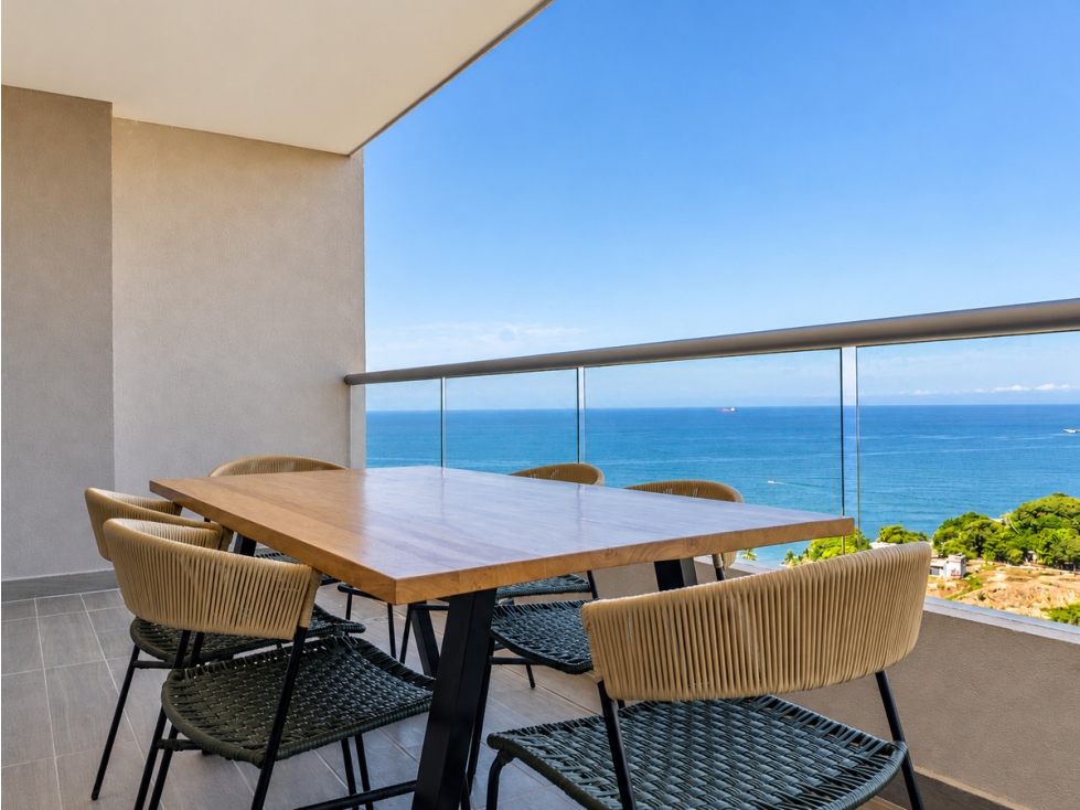 Apartamento en Venta, Condominio Exclusivo, Santa Marina, Santa Marta