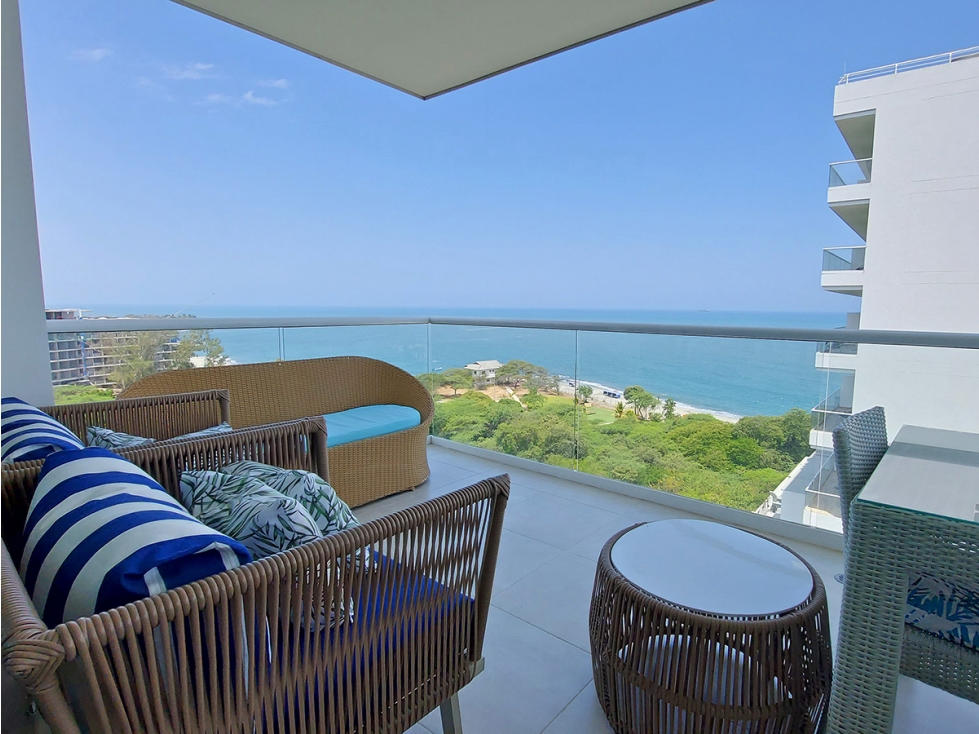 Apartamento en Venta en Bello Horizonte, Frente al Mar, Santa Marta