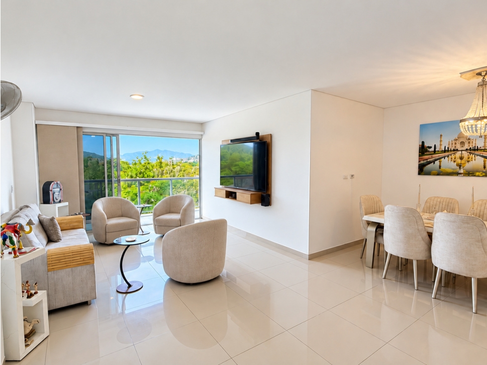 Apartamento en Venta en San Pedro Alejandrino, Moderno, Santa Marta