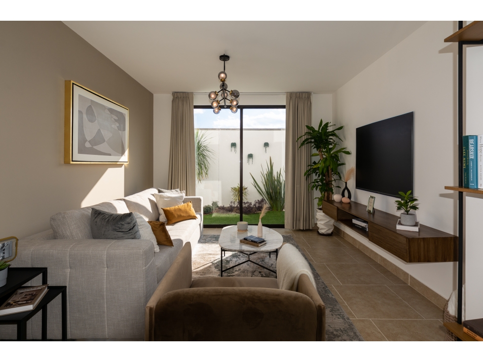 Departamento con jardín privado, El Refugio, El Marqués Querétaro