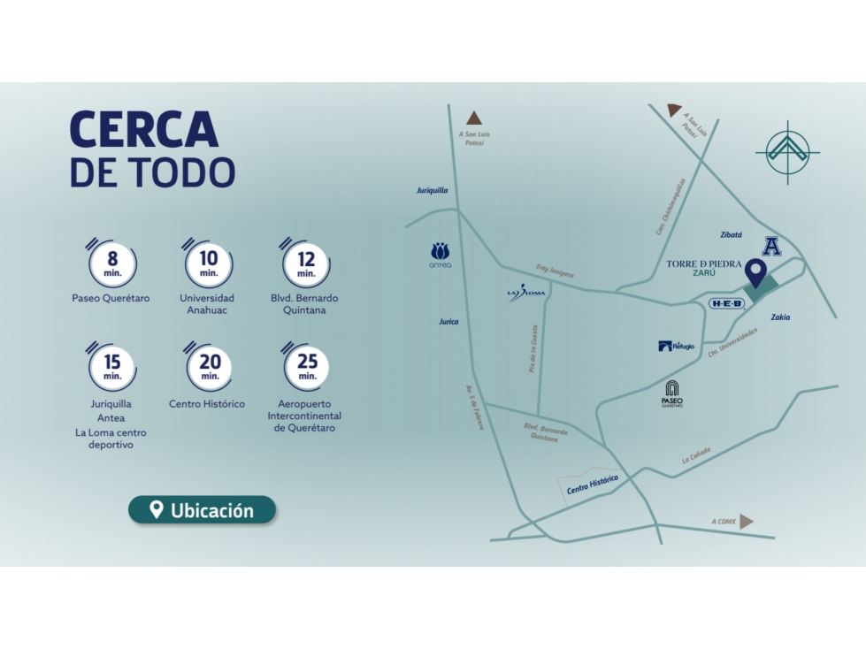 Departamento en Torre de Piedra Zarú, El Marqués, Querétaro — foto 3