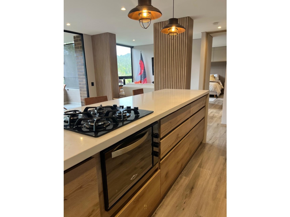 APARTAMENTO CON ESTUDIO PARA VENTA O ARRIENDO, EN UNIDAD EN EL RETIRO — foto 4