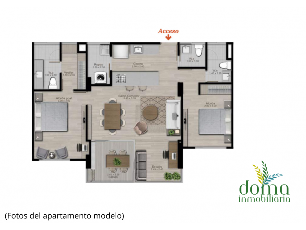 EN ARRIENDO APARTAMENTO EN EL RETIRO — foto 6