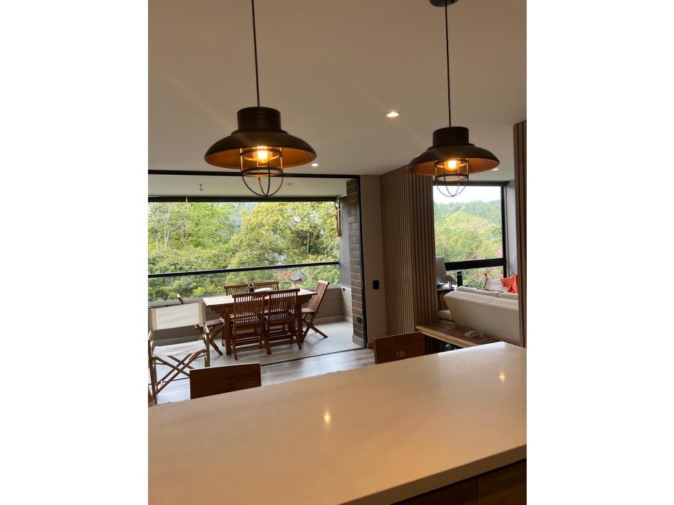 APARTAMENTO CON ESTUDIO PARA VENTA O ARRIENDO, EN UNIDAD EN EL RETIRO — foto 3
