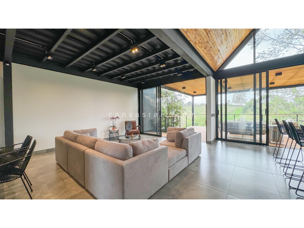 Casa Campestre con Diseño Nórdico Oriente Antioqueño — foto 2