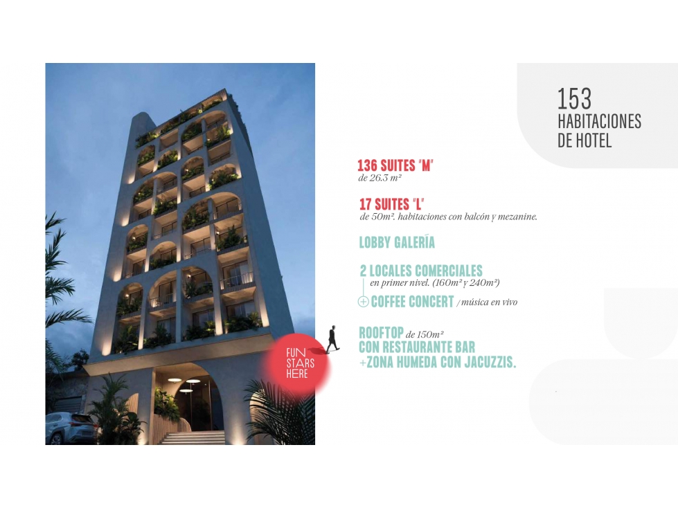 Venta de Suite M Hotel en Proyecto El Poblado — foto 3