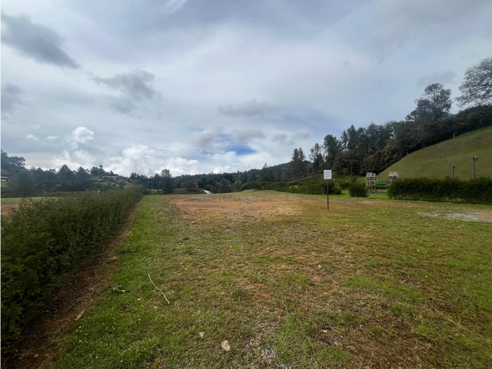 Venta de Lote en Parcelacion Alto de Palmas