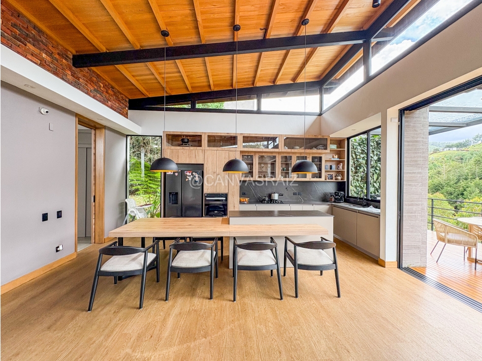 VENTA DE CASA CAMPESTRE EN PARCELACIÓN EL RETIRO