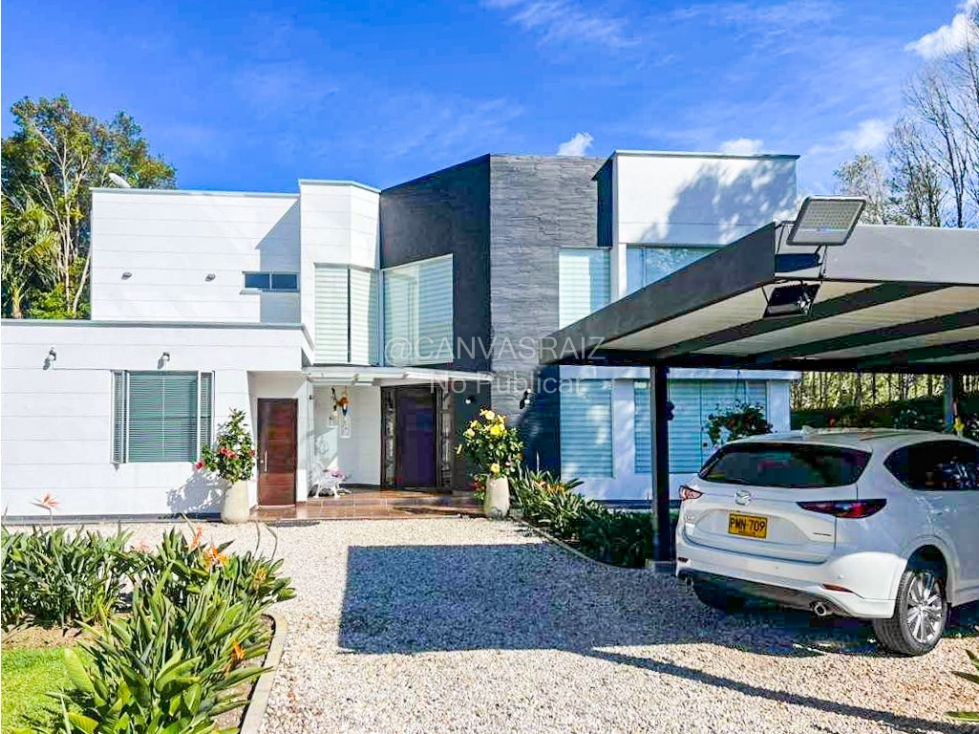 VENTA DE CASA CAMPESTRE EN PARCELACIÓN LLANOGRANDE
