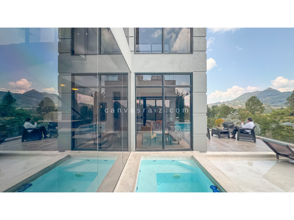 Casa Campestre con Piscina en Parcelación Vía San Antonio - La Ceja — foto 2