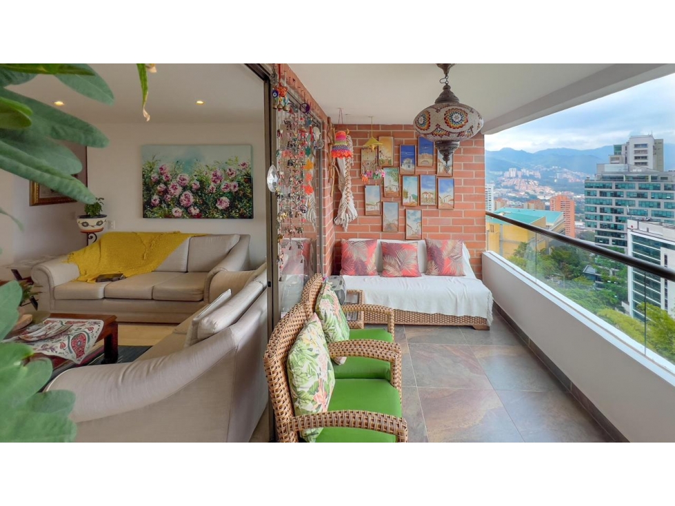 Apartamento en Unidad Cerrada, Poblado, Sector Los Balsos