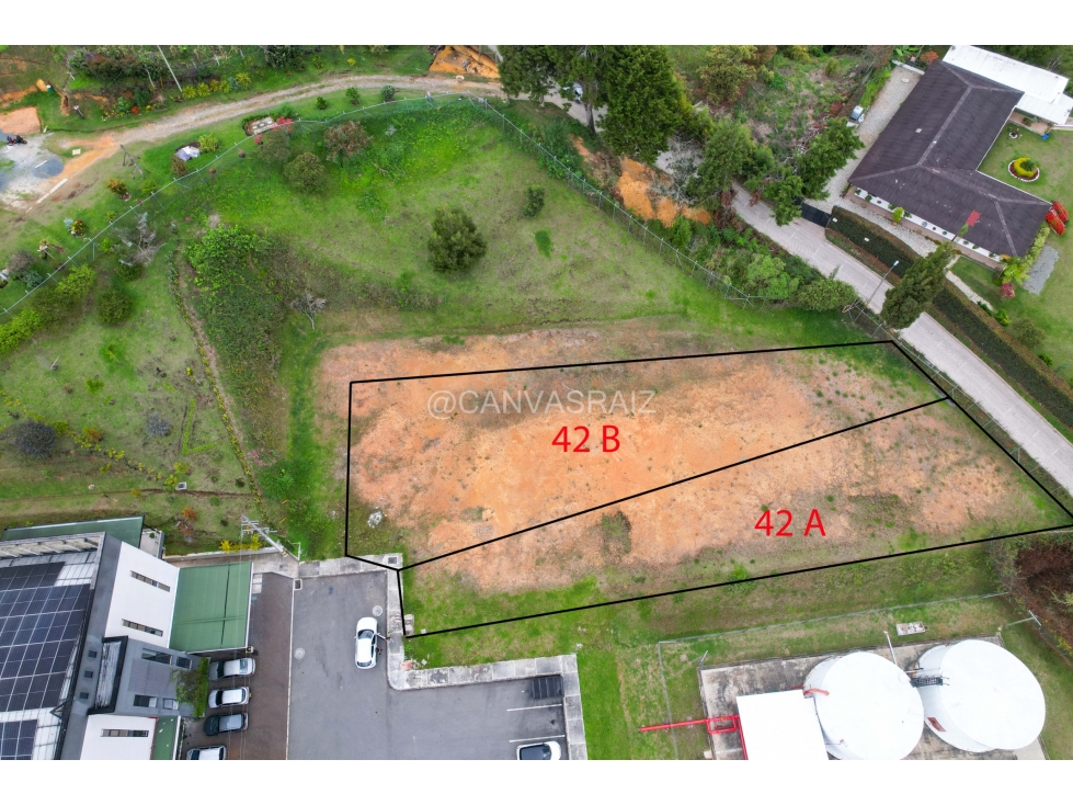 Venta de Lote para Bodega vía Guarne - Aeropuerto