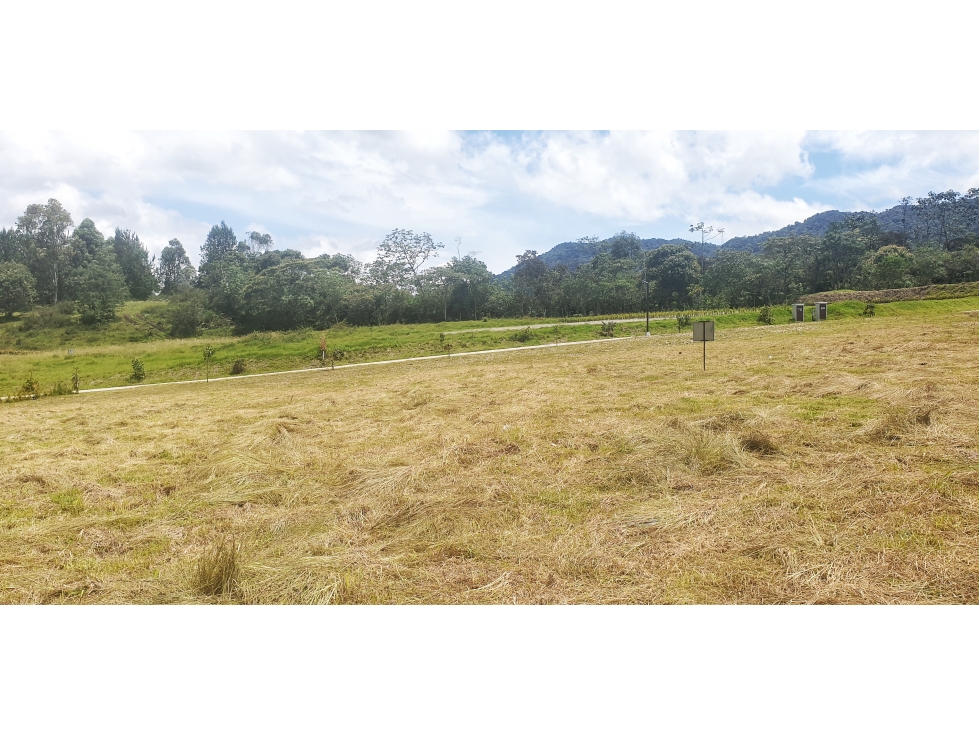 Venta de Lote en Parcelación La Ceja