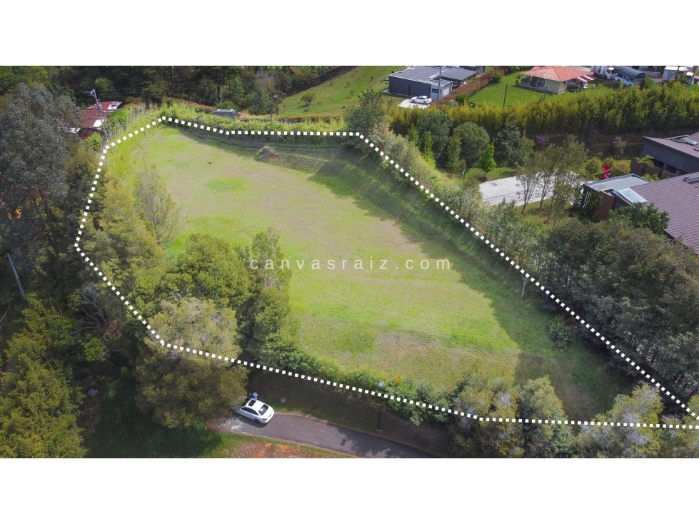Venta de Lote en Parcelación Llanogrande