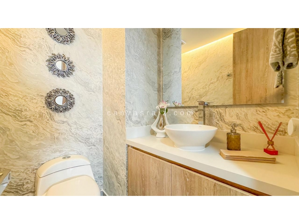 Venta Apartamento Amoblado con Vista Panorámica Las Palmas — foto 6