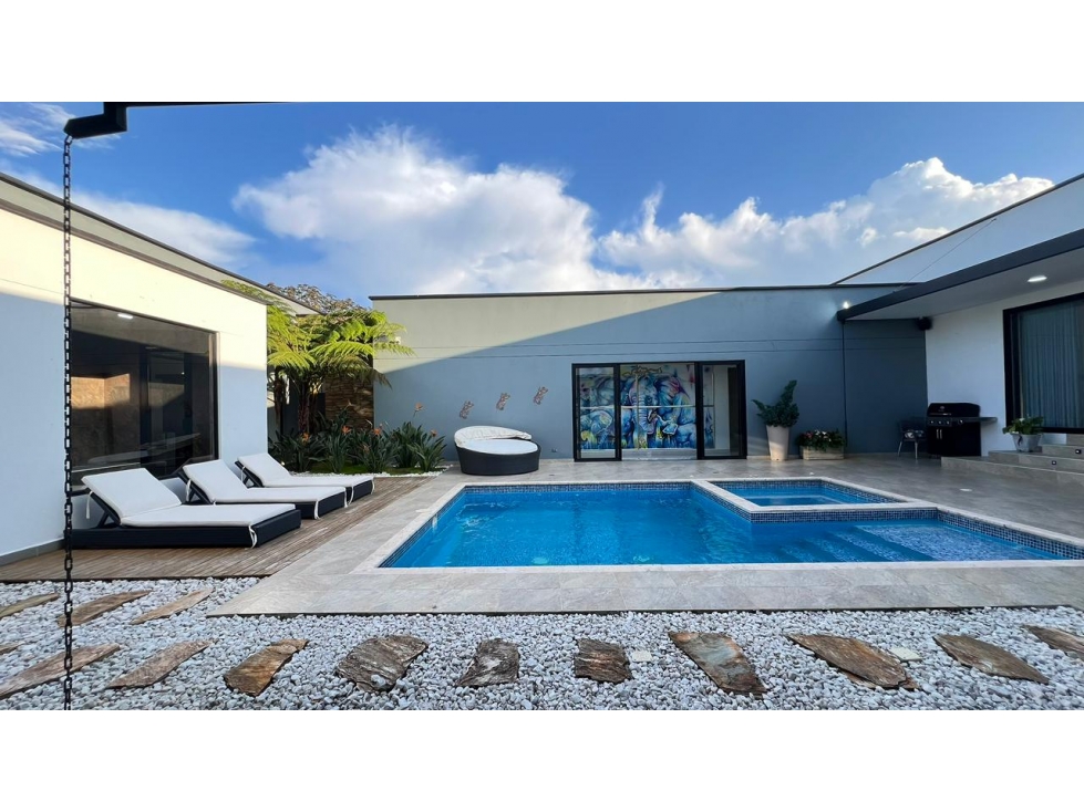 VENTA DE CASA MODERNA EN PARCELACIÓN VÍA SAN ANTONIO LA CEJA — foto 4