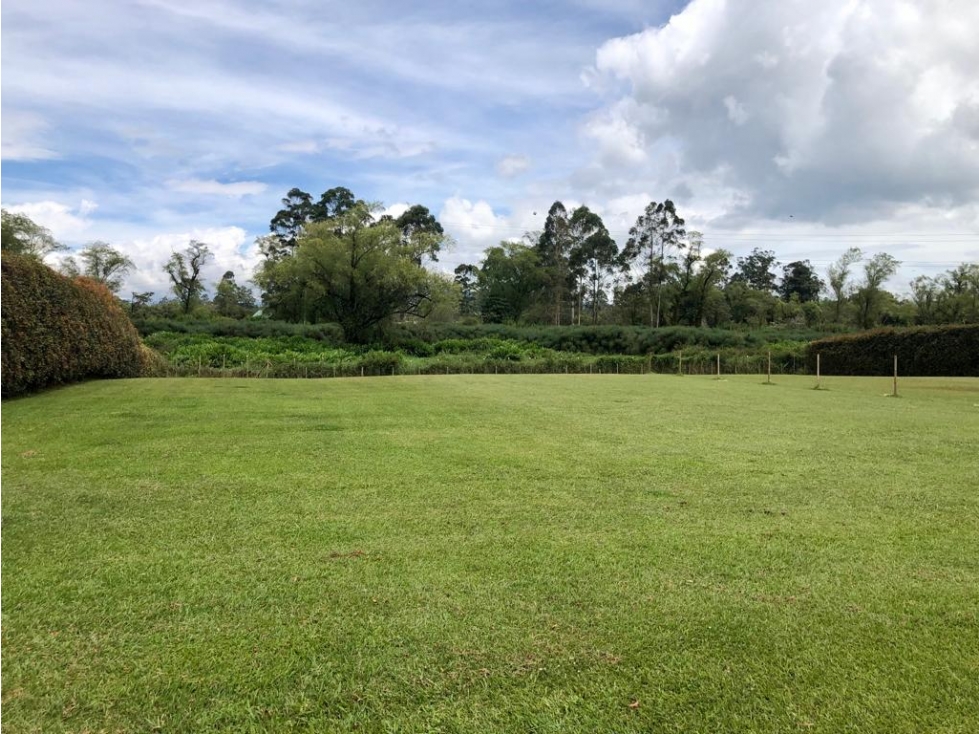 Venta de Lote en Llanogrande