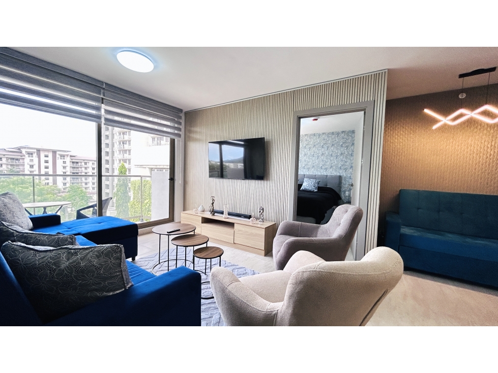 En Alquiler Apartamento Amob 2 recámaras, PH Parterre Panamá Pacífico — foto 2