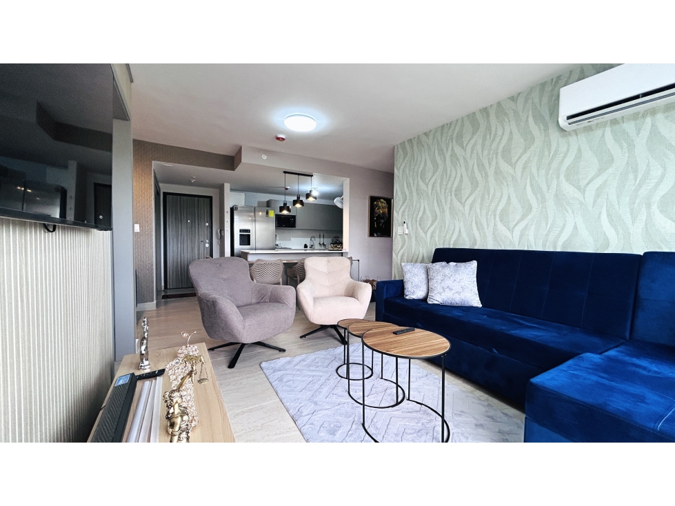En Alquiler Apartamento Amob 2 recámaras, PH Parterre Panamá Pacífico