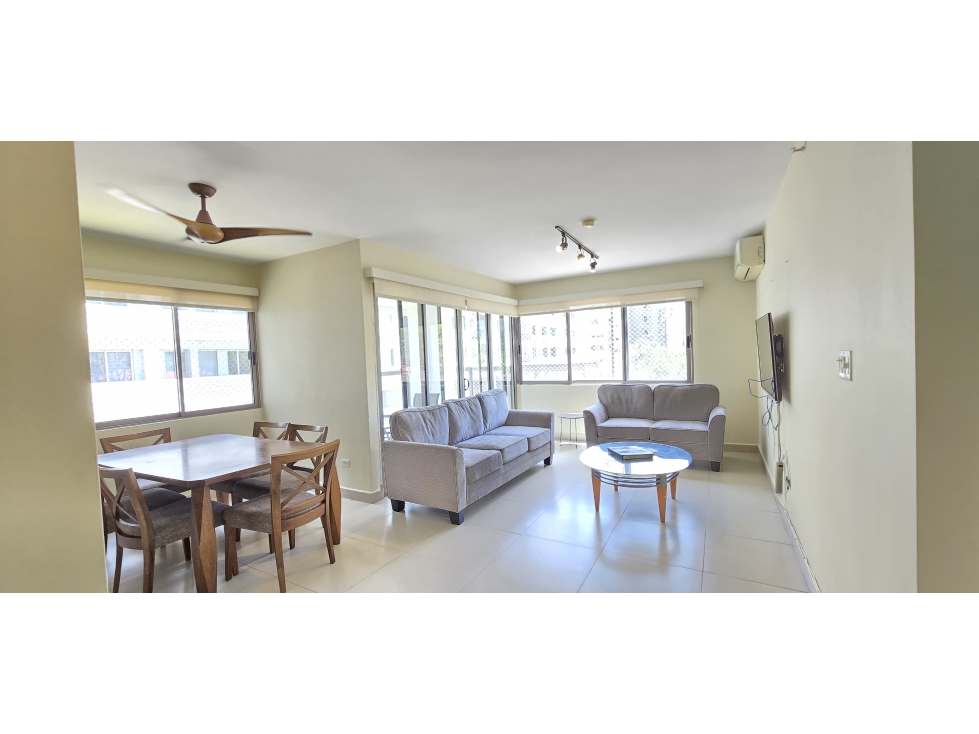 Alquiler Apartamento Amoblado 3 rec. - Midrise-Panamá Pacífico