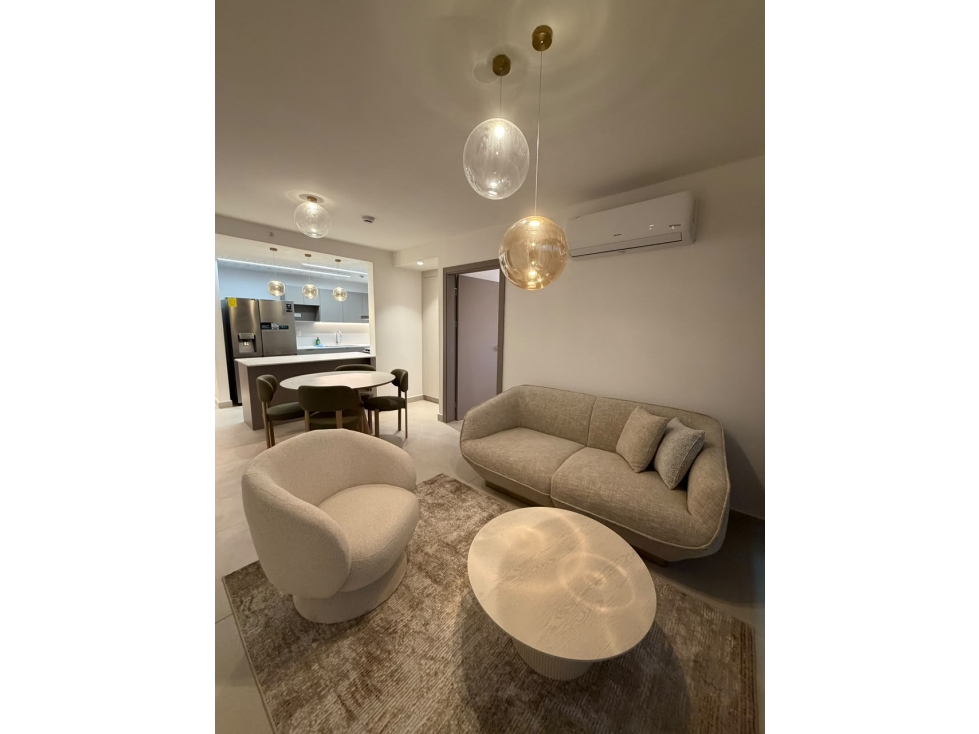 En Alquiler Apartamento Amoblado 2 Rec+Flexi, Parterre Panamá Pacífico