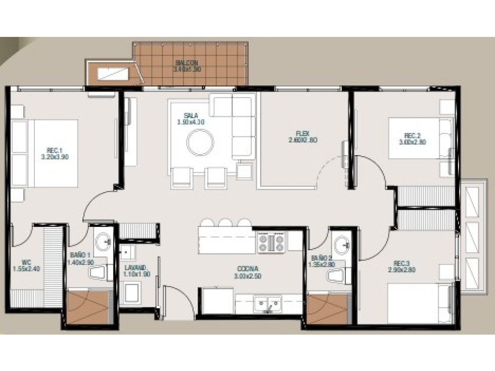 $15K Off en tu Nuevo Apartamento de 3 Rec. en Parterre Panamá Pacífico — foto 5