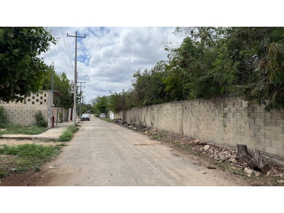 Terreno en Tixkokob - 4