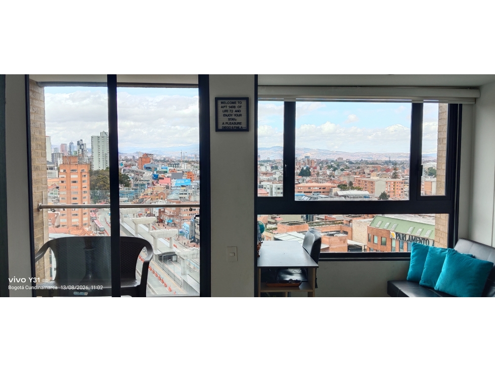 ARRIENDO APARTAESTUDIO TIPO SUITE AMOBLADO - LIFE 72 — foto 4
