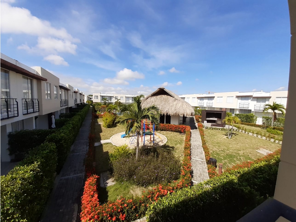 Vendo Casa Amoblada en Conjunto Cerrado