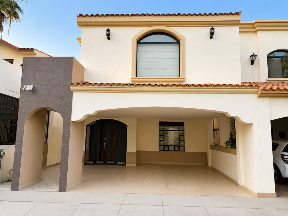 Villa de Parras ampia casa de 4 rec equipada en Hermosillo