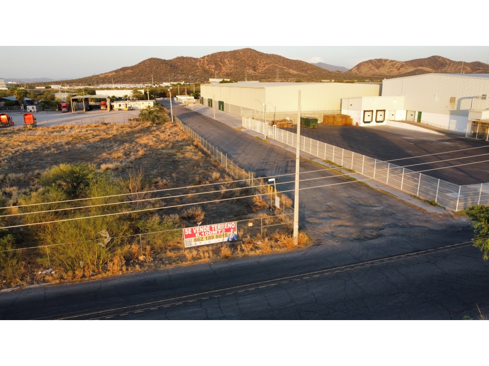 Terreno de 8100 m2 en esquina en Parque Industrial Hermosillo — foto 4
