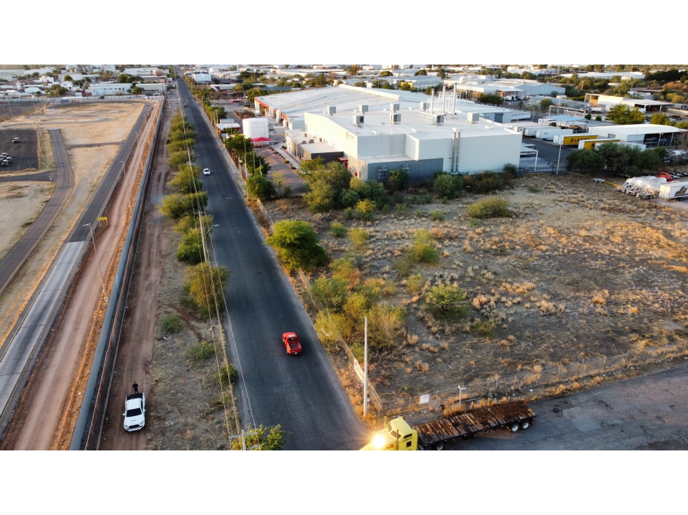 Terreno de 8100 m2 en esquina en Parque Industrial Hermosillo — foto 5