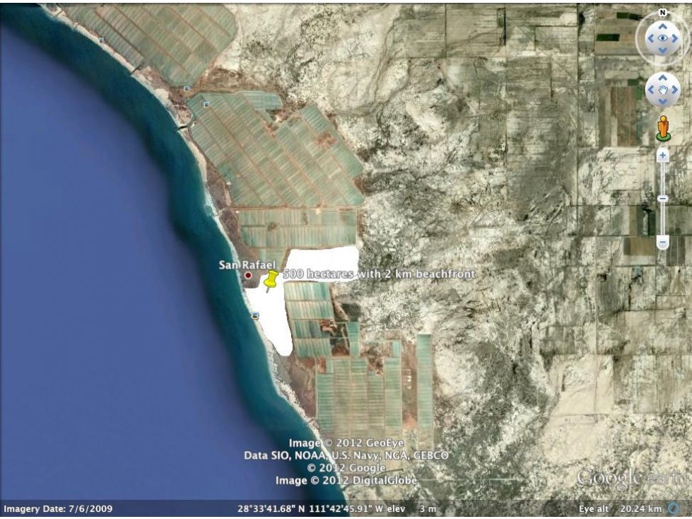 Terreno de 523 Hectáreas en Playa Sahuimato Sonora - 2