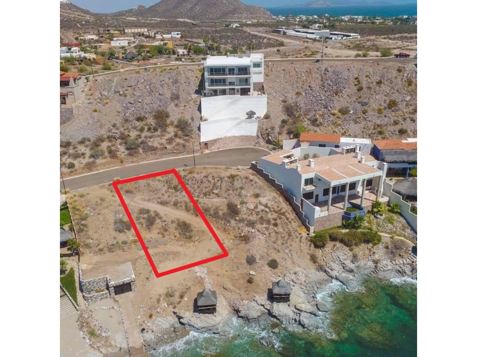 Lote residencial a orila de playa en Kino Bay Estates - 1