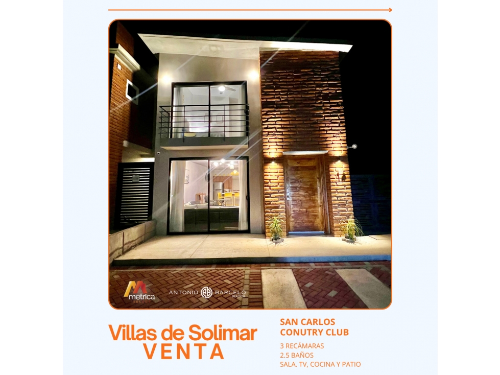 Villas de Solimar San Carlos Sonora 3 rec equipada y amueblada - 5