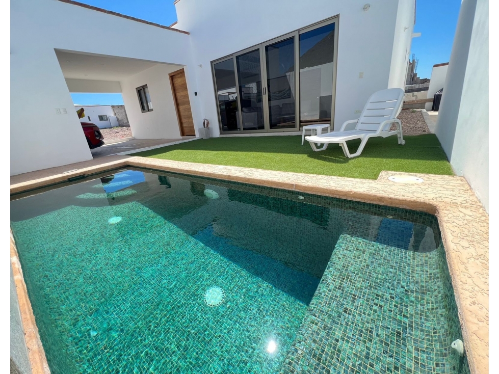 Casa de playa en San Carlos Sonora con alberca equipada y amueblada - 6