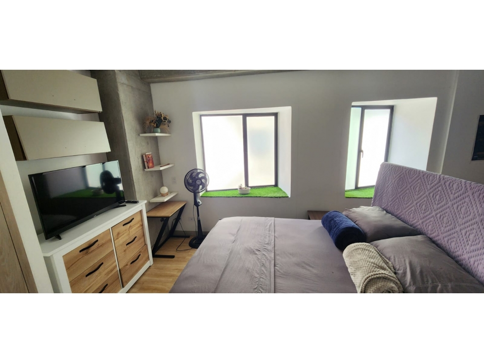 Apartaestudio en Arriendo Amoblado Laureles , Medellín.