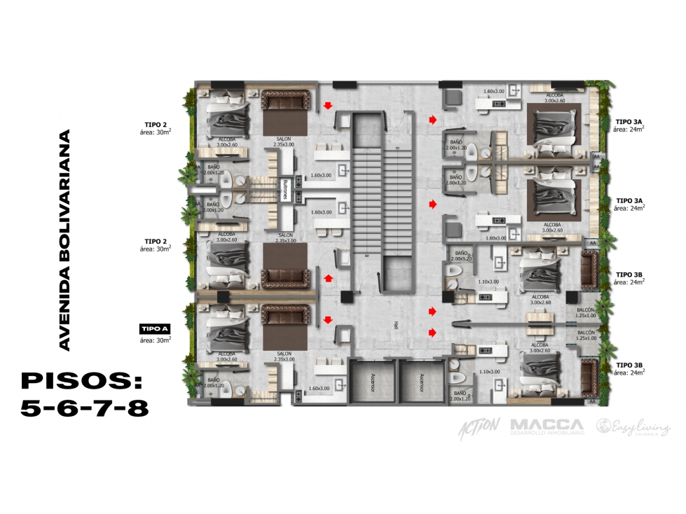 Suites en Venta Laureles, Medellín — foto 6