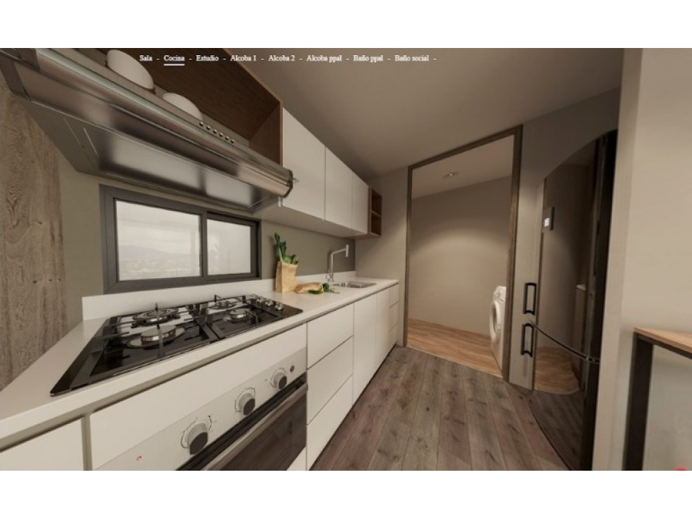 Apartamento en Venta Laureles, Medellín. (cesión de derechos) — foto 4