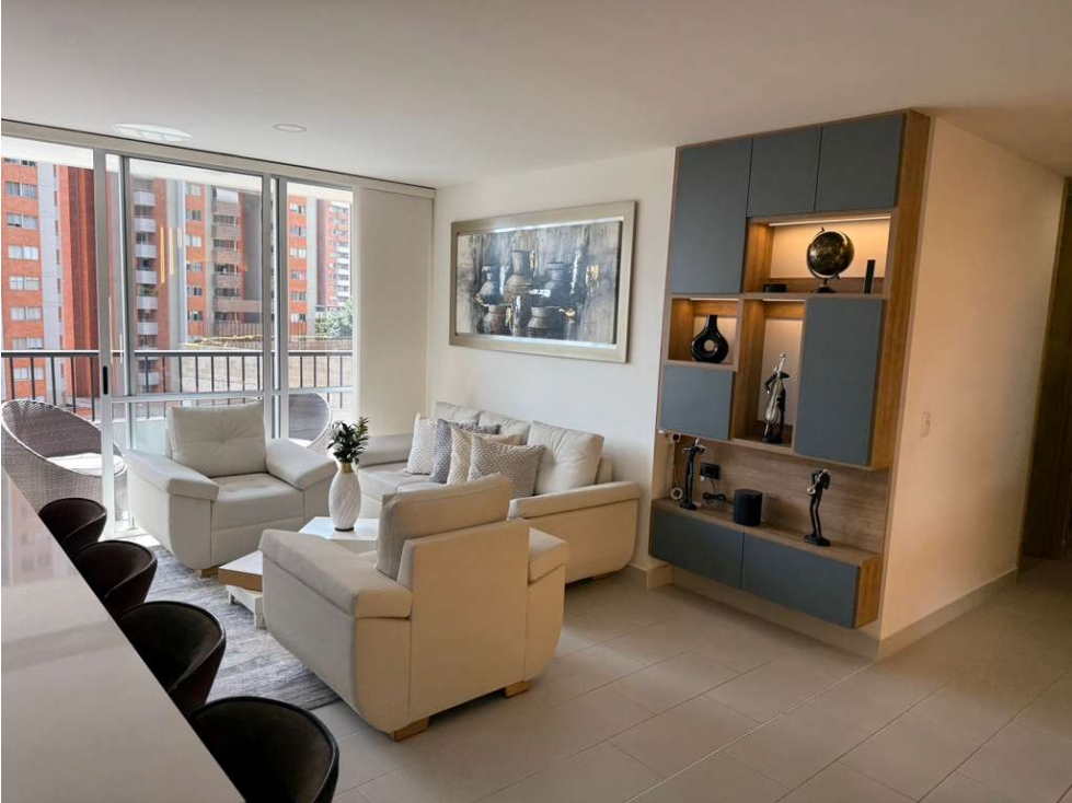 Apartamento Amoblado en Arriendo Los Colores, Medellín. — foto 4