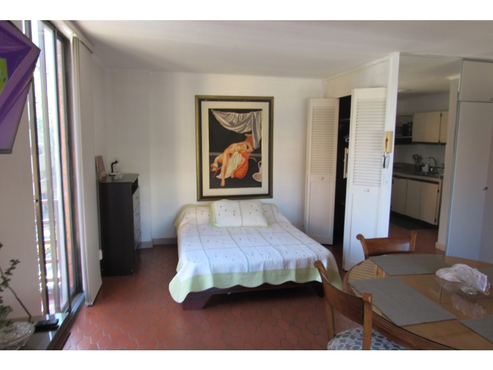 Apartaestudio Amoblado en Arriendo Centro Parque Bolívar, Medellín. — foto 4