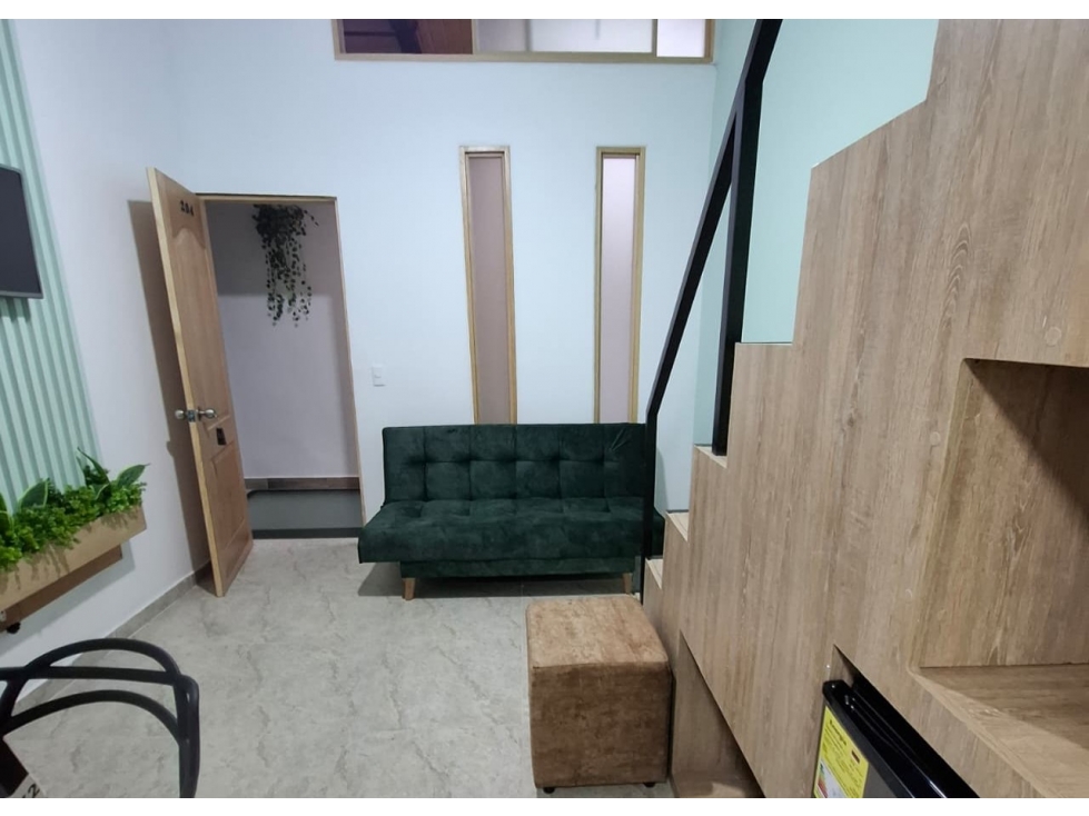 Apartaestudio Amoblado en Arriendo Buenos Aires, Medellín — foto 2
