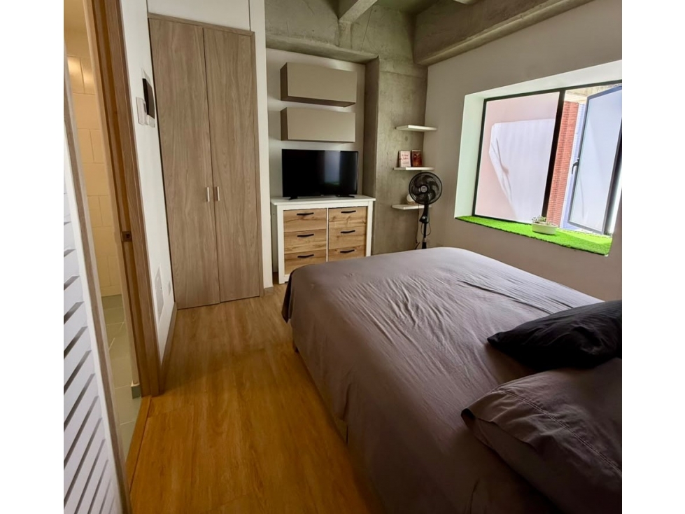 Apartaestudio Amoblado en Arriendo Laureles, Medellín. — foto 6