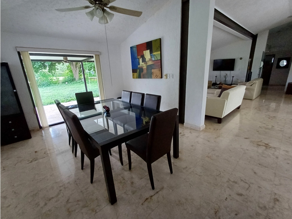 RENTA CASA MERIDA CLUB DE GOLF LA CEIBA AMUEBLADA UN PISO — foto 3