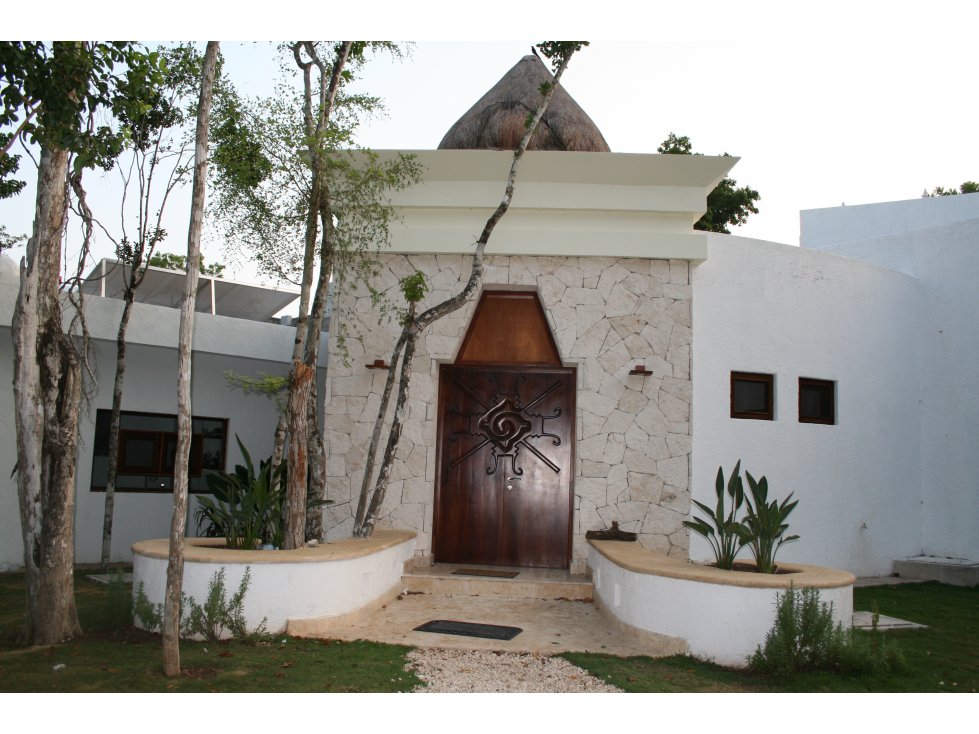 Hermosa casa ecoturística en Chemuyil, Q. Roo - 1