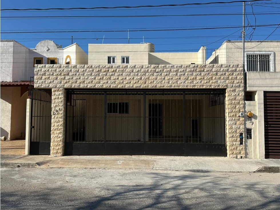 Casa remodelada en Venta en Colonia Vista Alegre, Mérida Yucatán