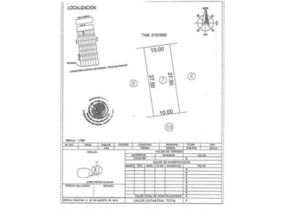 Terreno en venta en San Benito Yucatán (segunda fila en playa) - 4