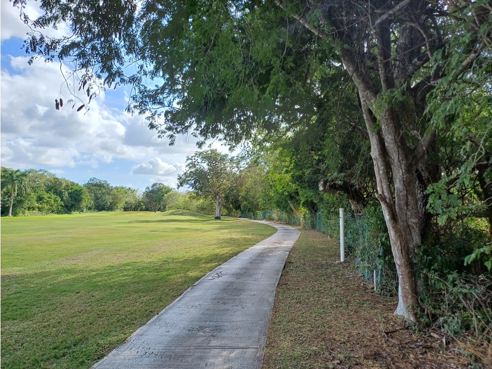 VENTA TERRENO MERIDA CLUB DE GOLF LA CEIBA VISTA AL CAMPO — foto 5
