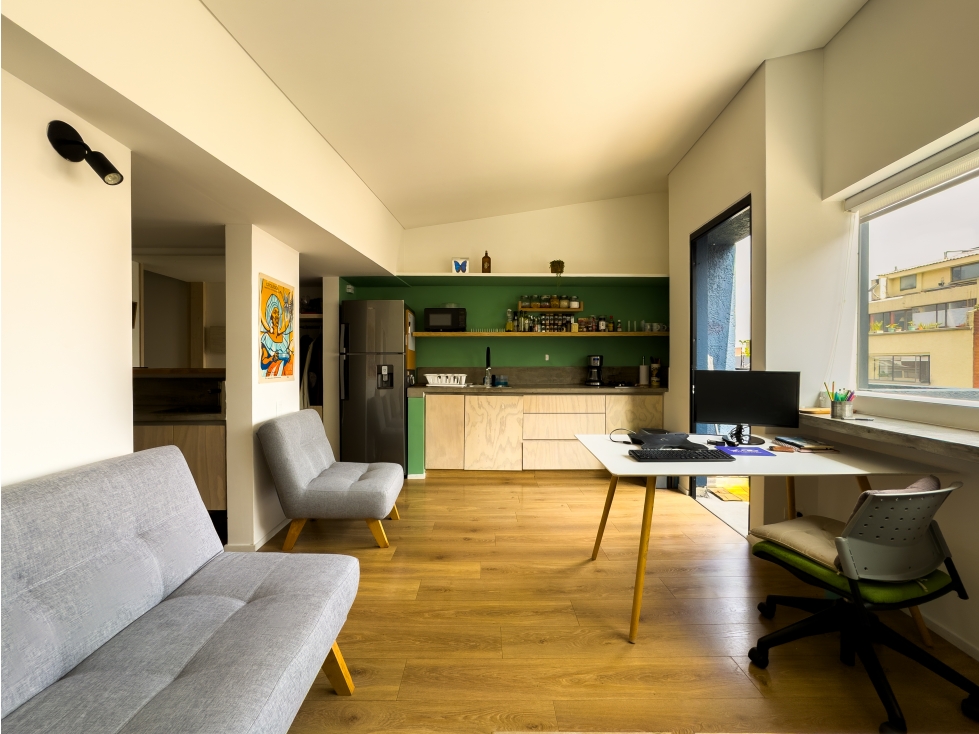 Apartamento Venta :: 40 m² + balcón :: Chapinero Alto :: $425M