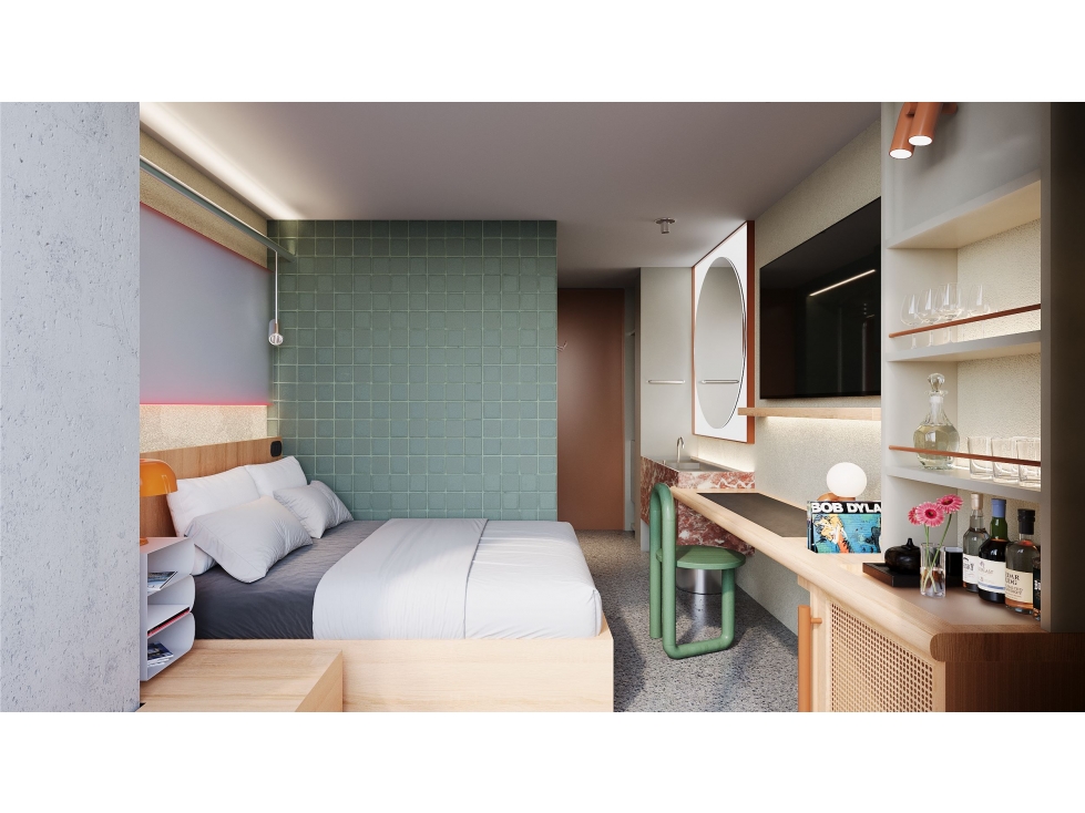 VENTA DE HABITACION HOTELERA - SUITE HOTELERA EN LAURELES, AIRBNB — foto 2